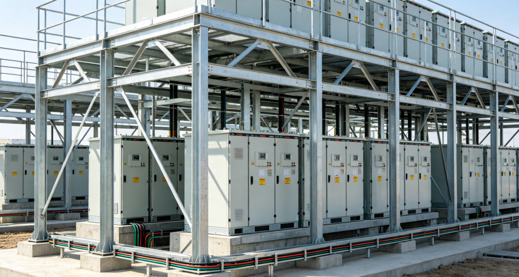 Energy‑Storage Equipment Steel Frames - Energy‑Storag...