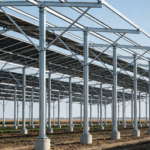 Solar Greenhouse Mounting Brackets - New‑Energy Supporting Steel Frames - yuechensteelbuilding.com